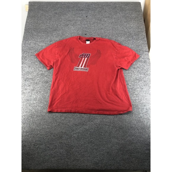 Harley-Davidson Shirt Mens 3XL Winged One Branson Missouri Motorcycle - Picture 1 of 6